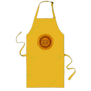 Tibetan Mantra Lotus Flower Long Apron