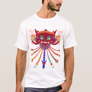 tibetan mask interpretation T-Shirt
