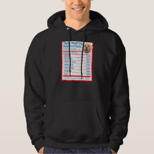 Tibetan Mastiff Dog Breed Owner Funny Nutrition Fa Hoodie