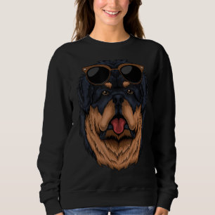 Tibetan Mastiff Eyeglasses Dog Sweatshirt
