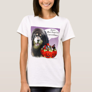 Tibetan Mastiff Halloween Candy T-Shirt