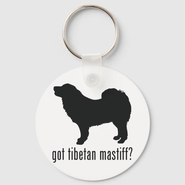 Tibetan Mastiff Key Ring (Front)