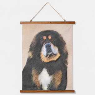Tibetan Mastiff Painting - Cute Original Dog Art Hanging Tapestry