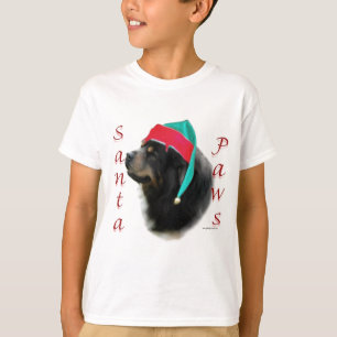 Tibetan Mastiff Santa Paws T-Shirt