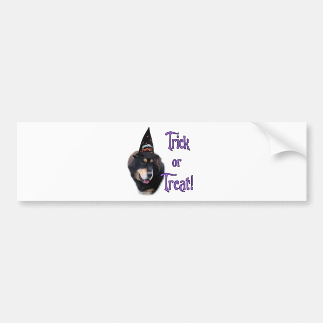Tibetan Mastiff Trick Bumper Sticker (Front)
