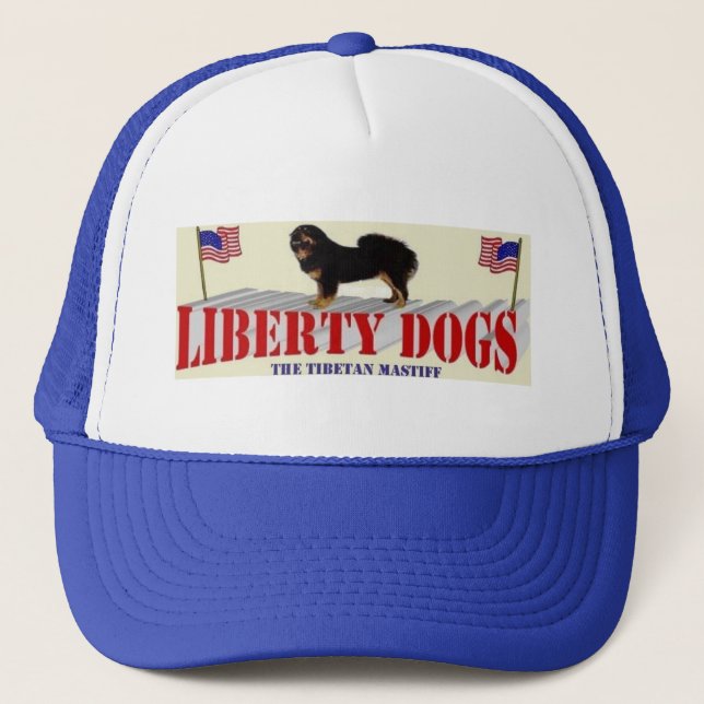 Tibetan Mastiff Trucker Hat (Front)