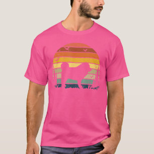 Tibetan Mastiff Vintage Retro Mum Dad Dog T-Shirt