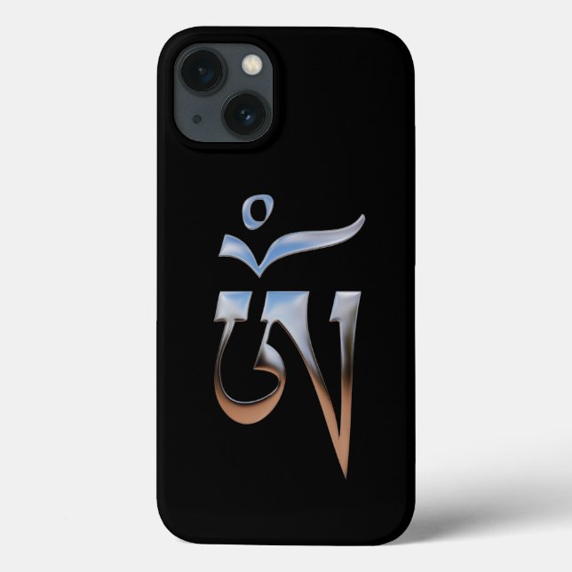 Tibetan Om Case-Mate iPhone Case (Back)