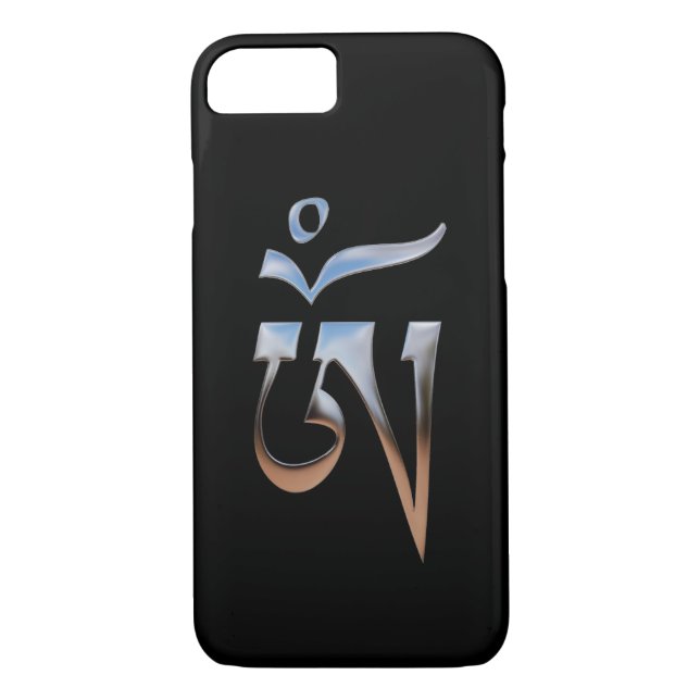 Tibetan Om Case-Mate iPhone Case (Back)