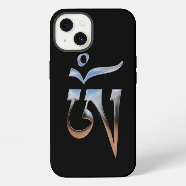 Tibetan Om iPhone Case (Back)