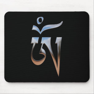 Tibetan Om Mouse Mat