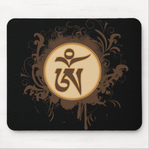 Tibetan Om Mouse Mat