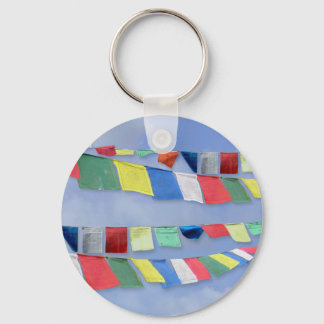 Tibetan Prayer Flags Key Ring