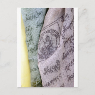 Tibetan Prayer Flags Postcard