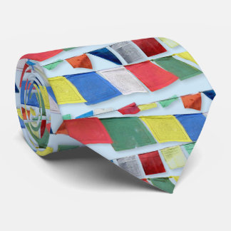 Tibetan Prayer Flags Tie