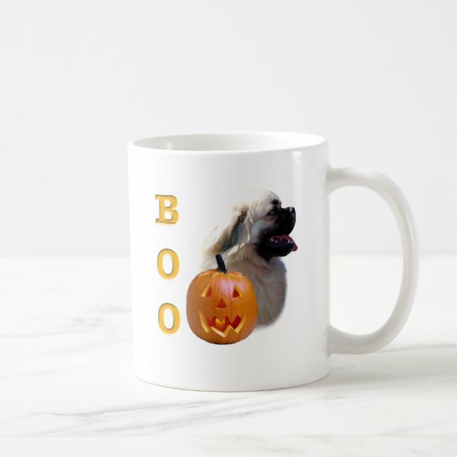 Tibetan Spaniel Boo Coffee Mug (Right)