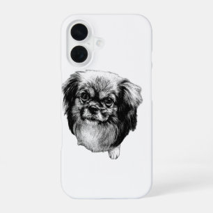 Tibetan Spaniel Case – Realistic Full Body Dog