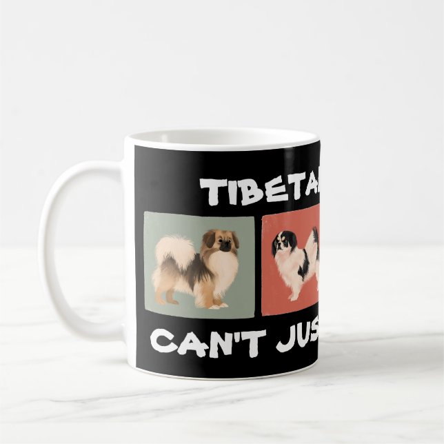 Tibetan Spaniel Coffee Mug (Left)