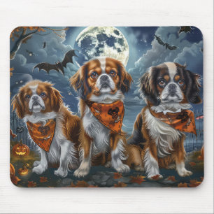 Tibetan Spaniel Halloween Spooky Mouse Mat