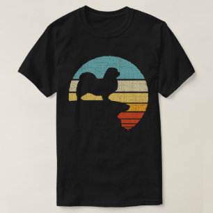 Tibetan Spaniel Retro Vintage 60s 70s Dog Lover  T-Shirt