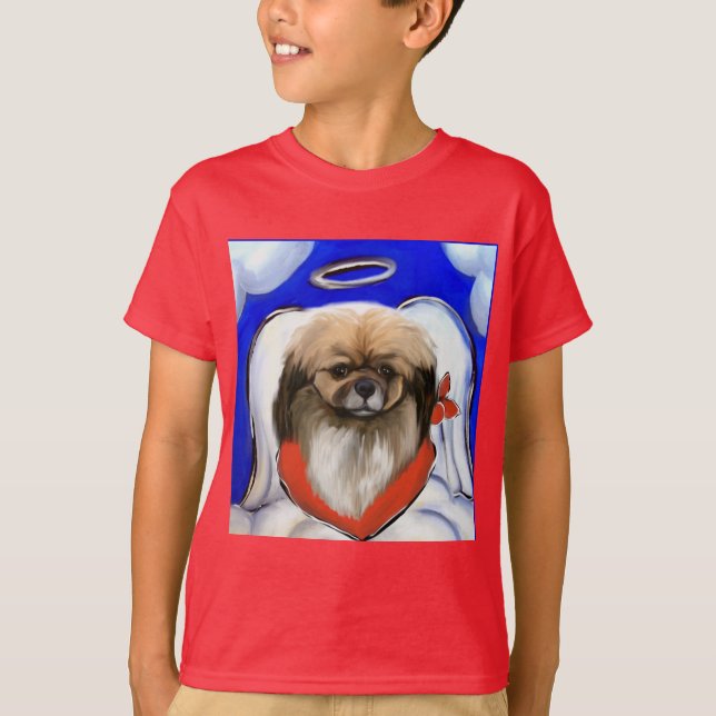 Tibetan Spaniel T-Shirt (Front)