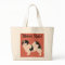 Tibetan Spaniel Tote (Parti Tri)