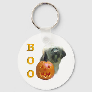 Tibetan Terrier Boo Key Ring