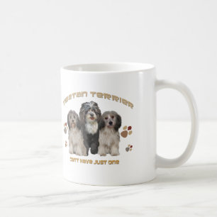 Tibetan Terrier Can't Have Just One Coffee Mug