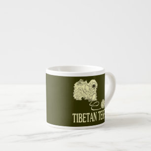 Tibetan Terrier Espresso Cup