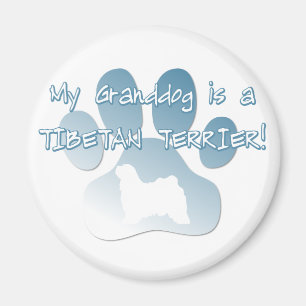 Tibetan Terrier Granddog Magnet