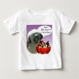 Tibetan Terrier Halloween Candy Baby T-Shirt