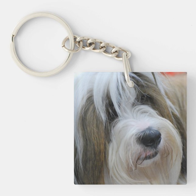 Tibetan Terrier Key Ring (Front)
