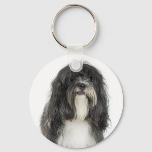 Tibetan Terrier Key Ring
