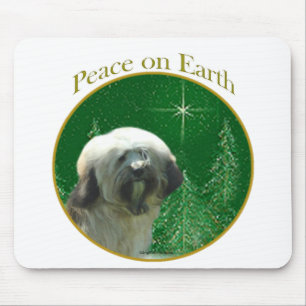 Tibetan Terrier Peace Mouse Mat