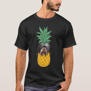 Tibetan Terrier Pineapple Dog T-Shirt