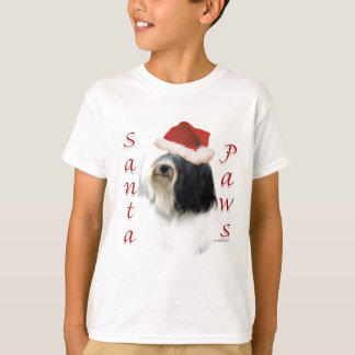 Tibetan Terrier Santa Paws T-Shirt