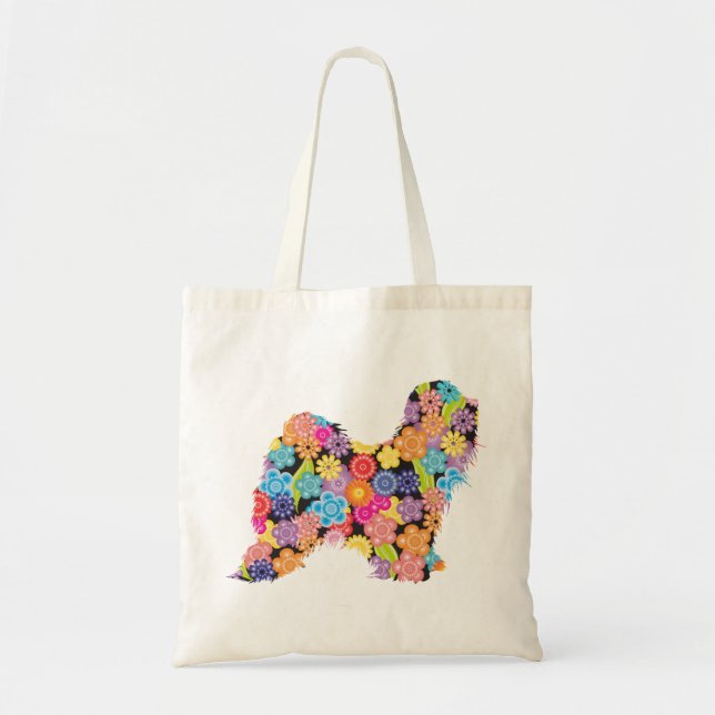 Tibetan Terrier Tote Bag (Front)