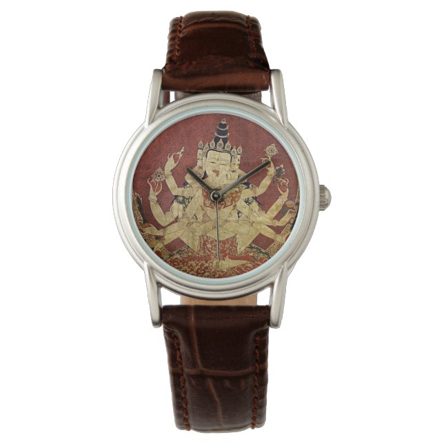 Tibetan Thangka of Guhyasamaja Akshobhyavajra Watch (Front)