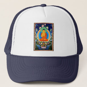 Tibetan Thangka Prabhutaratna Buddha Trucker Hat