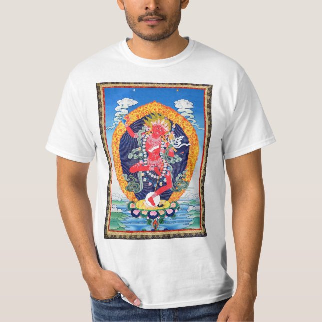Tibetan Thangka Vajravarahi T-Shirt (Front)