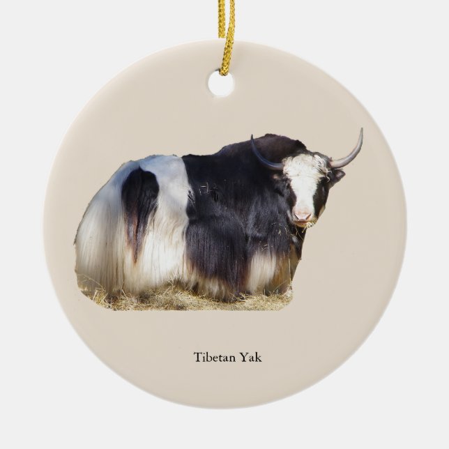 Tibetan Yak ornament (Front)