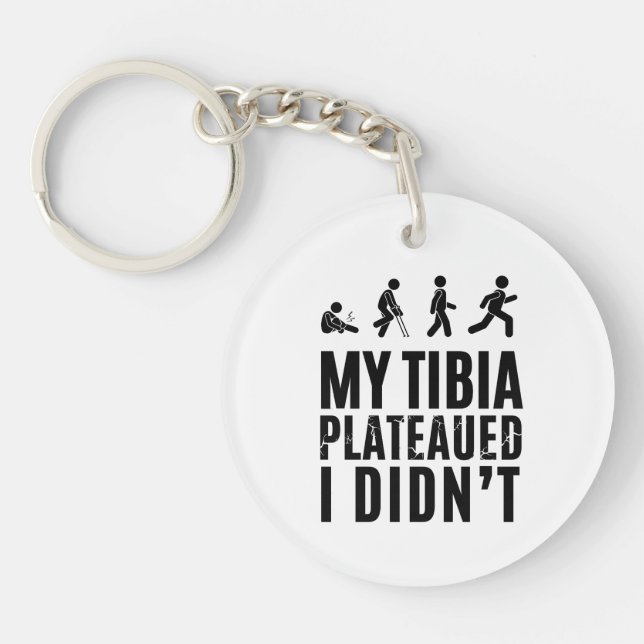 Tibia Plateau Resilient Recovery Key Chain (Front)