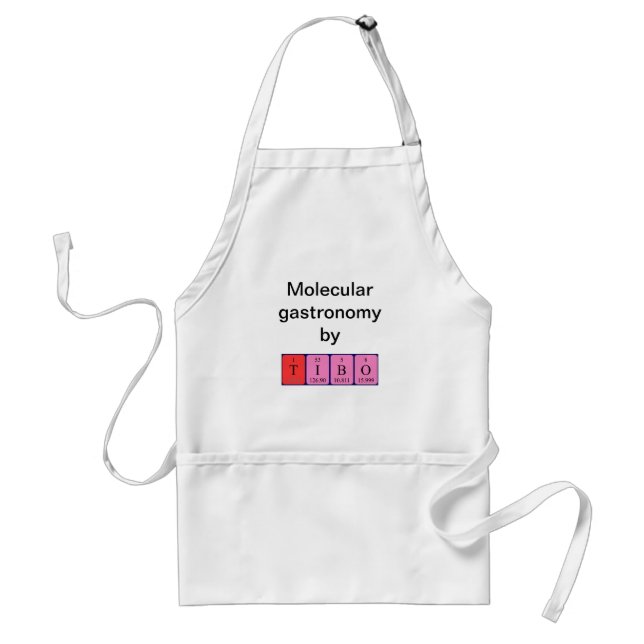 Tibo periodic table name apron (Front)