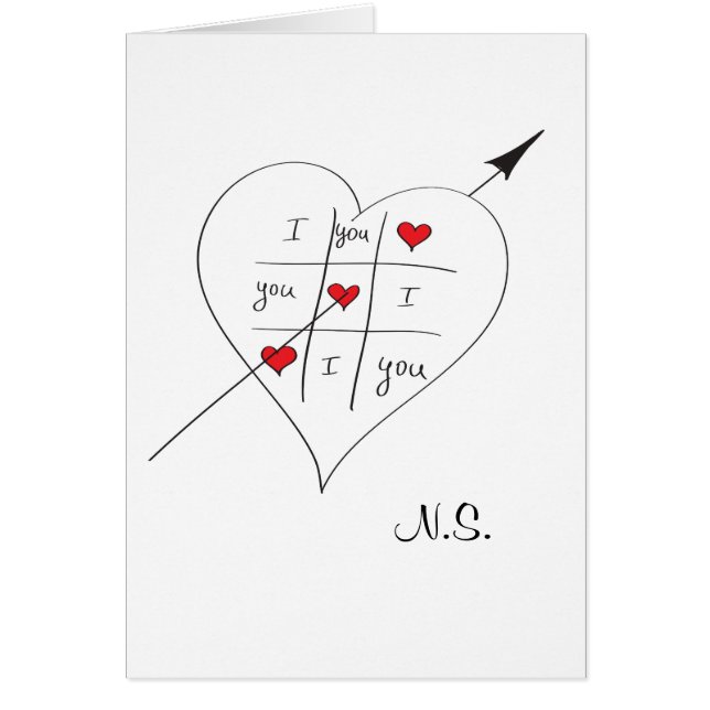 Tic Tac Love Toe (Front)