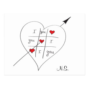 Tic Tac Toe I Love You So SVG File