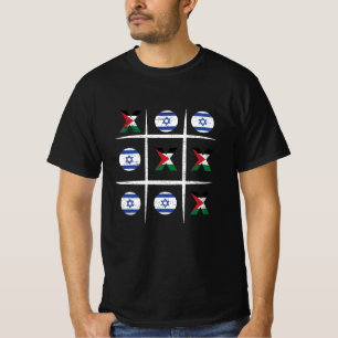 Tic Tac Toe Game Lover Gift for palestine T-Shirt