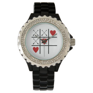 Tic Tac Toe Heart Watch