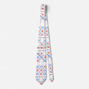 Tic tac toe pattern tie