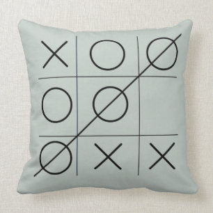 tic-tac-toe pillows