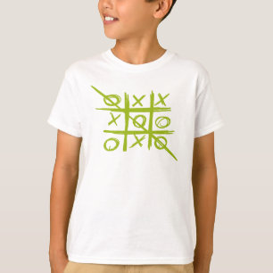 Tic-Tac-Toe Tris Noughts and Crosses game T-Shirt